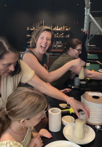 Beeswax Candle Making Workshop Northern Beaches