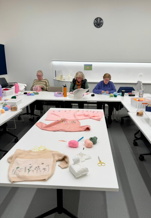 Beginner Embroidery Class: Stitch Your Own Knitwear