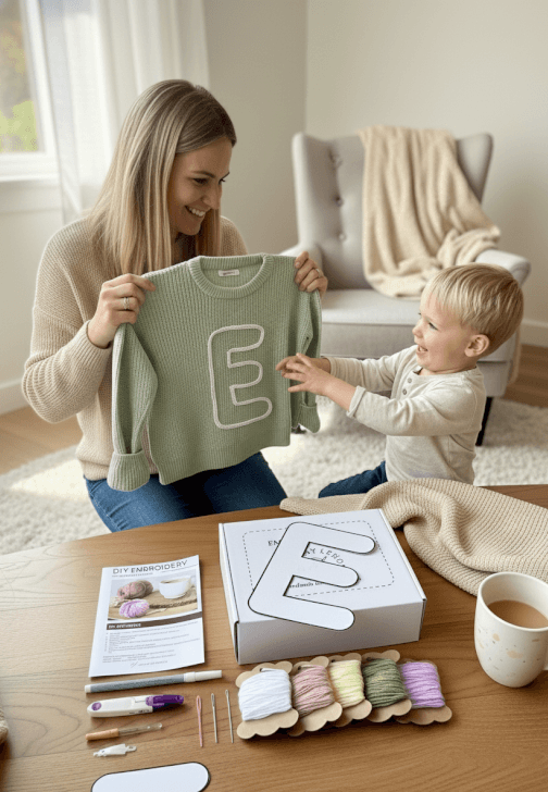 Beginner Embroidery Class: Stitch Your Own Knitwear