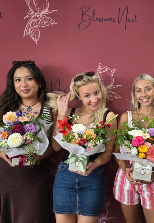 Beginner Fresh Flower Arrangement Workshop
