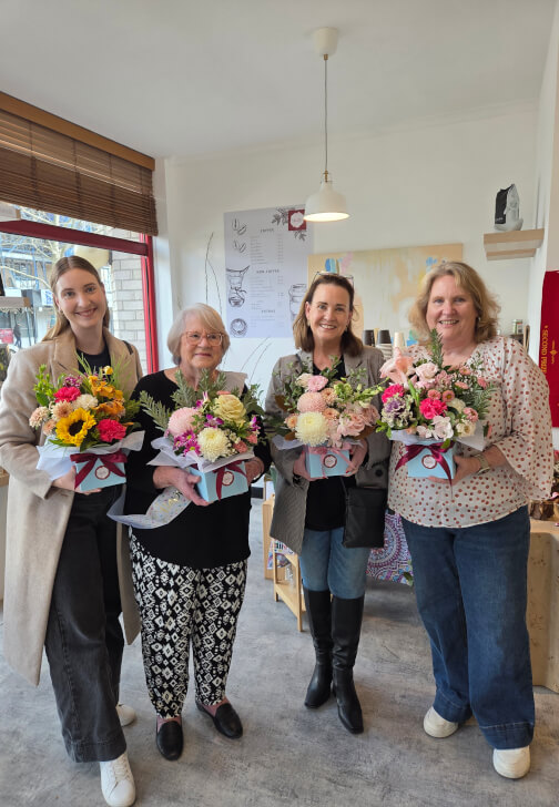 Beginner Fresh Flower Arrangement Workshop