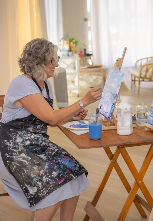 Beginner Painting Class: Acrylic Painting (Mobile / Millgum Farm)