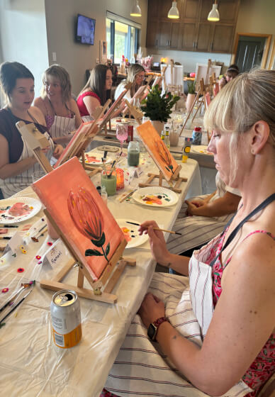 Beginner Painting Class: Acrylic Painting (Mobile / Millgum Farm)