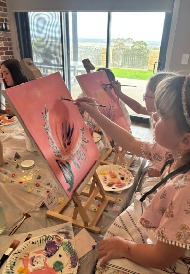 Beginner Painting Class: Acrylic Painting (Mobile / Millgum Farm)