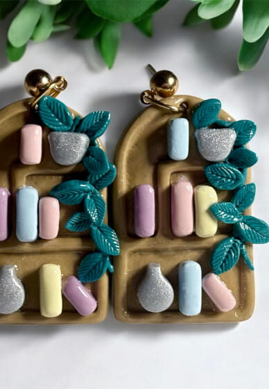 Beginner Polymer Clay Earrings Workshop