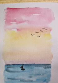 Beginner Watercolour Landscape Painting Class