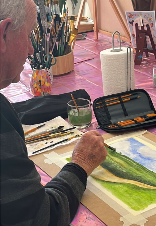 Beginner Watercolour Painting Class for Adults