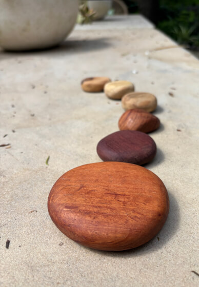 Beginner Woodwork Class: Meditation Pebble