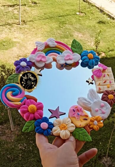 Beginner's Air Dry Clay Mirror Workshop