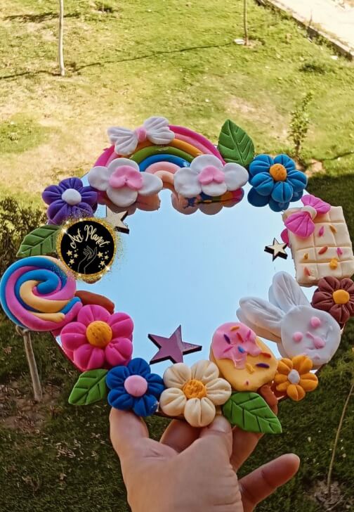 Beginner's Air Dry Clay Mirror Workshop
