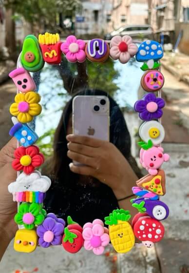 Beginner's Air Dry Clay Mirror Workshop