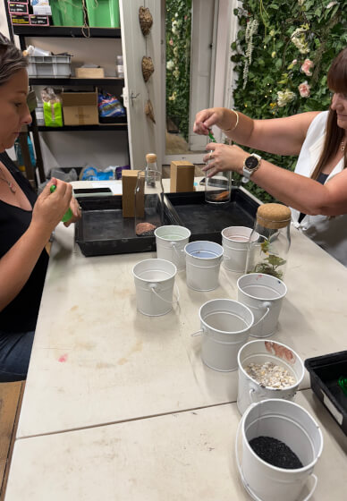 Beginner's Bottle Terrariums Class