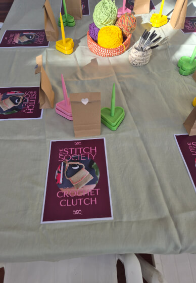 Beginners Crochet Clutch Workshop