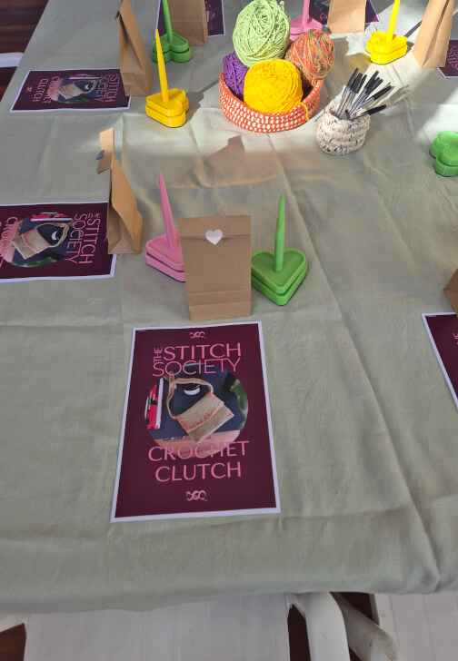 Beginners Crochet Clutch Workshop