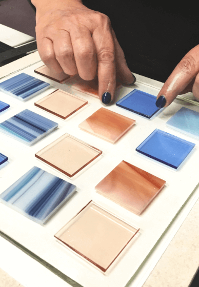 Beginners Fused Glass Class: Plate Making
