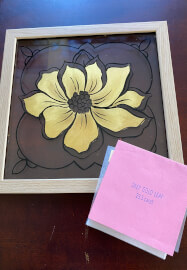 Beginners Gold Leaf Gilding on Glass Workshop