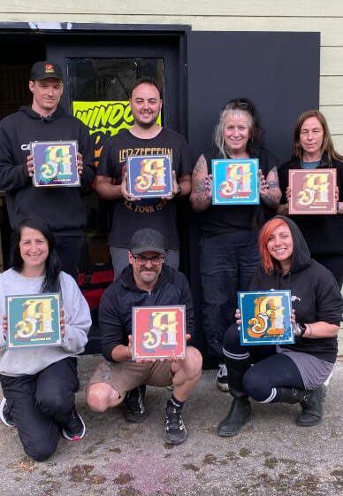 Beginners Gold Leaf Gilding on Glass Workshop