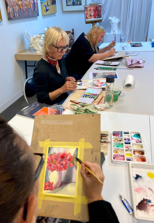 Beginners Guide to Watercolour Painting Techniques Workshop