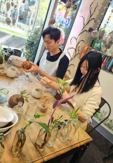 Beginners Kokedama and Yoga Workshop