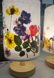 Beginners Pressed Flower Lamp Making Class
