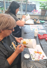 Beginners Pressed Flower Lamp Making Class