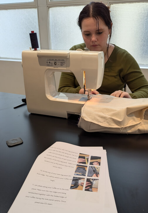 Beginners Sewing Workshop: Make a Tote Bag