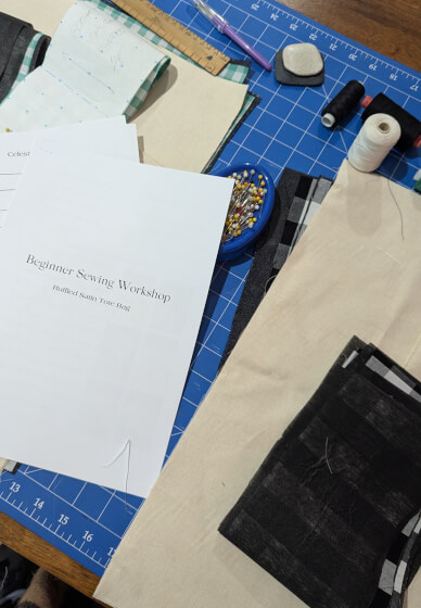 Beginners Sewing Workshop: Make a Tote Bag