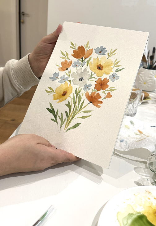 Beginners Watercolour Painting Class