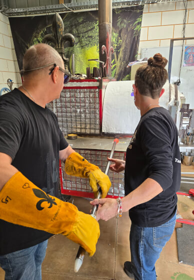 Besties Glass Blowing Workshop