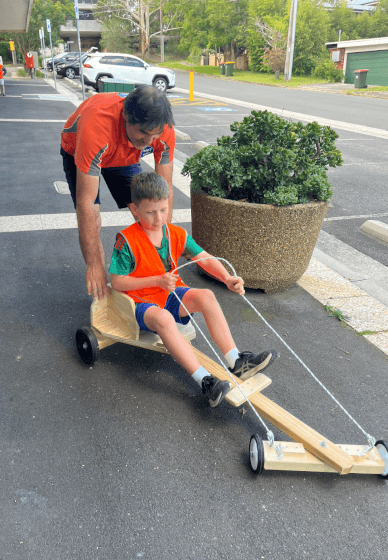 Billy Cart Party for Kids - in Studio