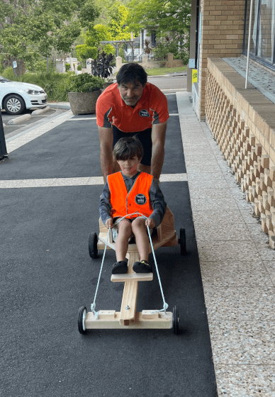 Billy Cart Party for Kids - in Studio