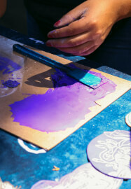 Bird Printmaking for Kids and Families Workshop