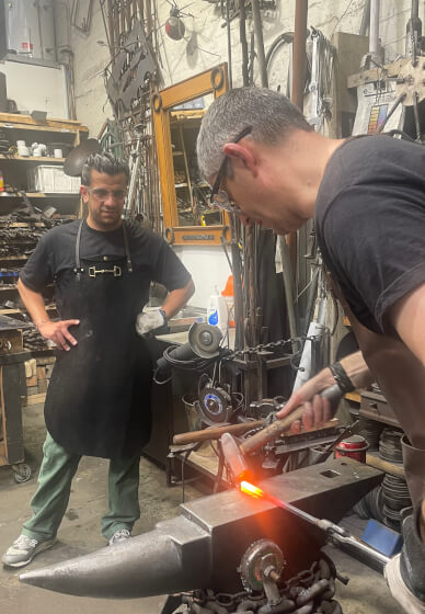 Blacksmithing Class for Beginners