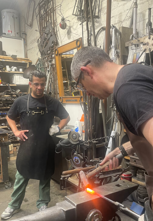 Blacksmithing Class for Beginners
