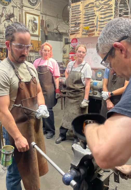 Blacksmithing Class for Beginners