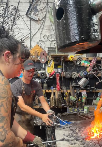 Blacksmithing Class for Beginners