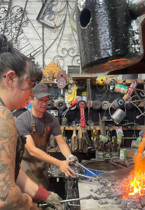 Blacksmithing Class for Beginners