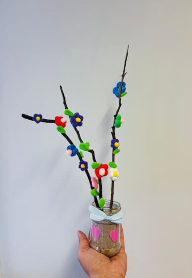 Bloom in a Jar – Clay Flower Craft Workshop for Kids