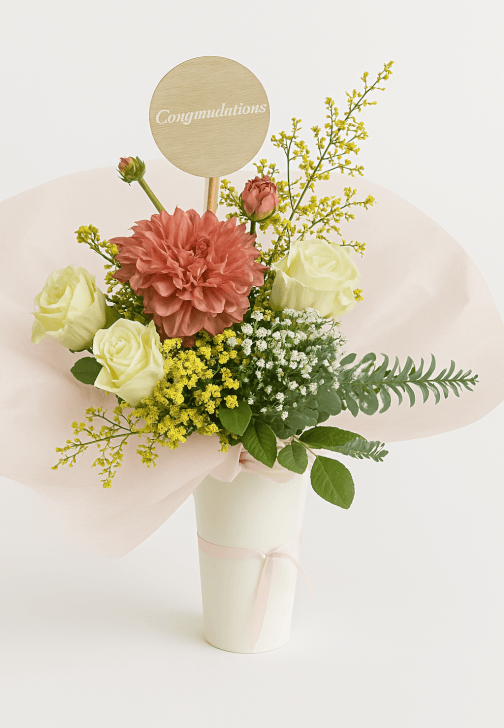 Blush and Bloom Flower Arrangements Workshop
