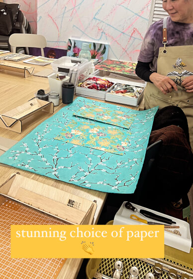 Bookbinding Workshop-Flexible Cloth Spine