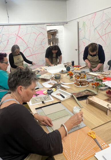 Bookbinding Workshop-Flexible Cloth Spine