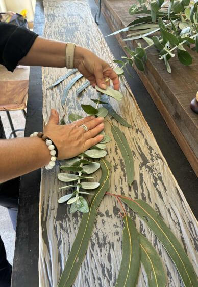 Botanic Silk Scarf Workshop