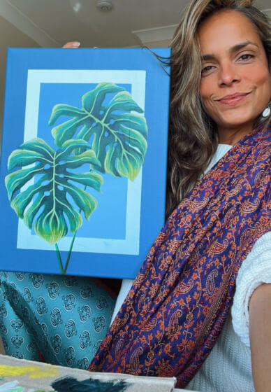 Botanical Acrylic Painting Workshop