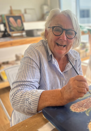 Botanical Art Acrylic Painting Workshop