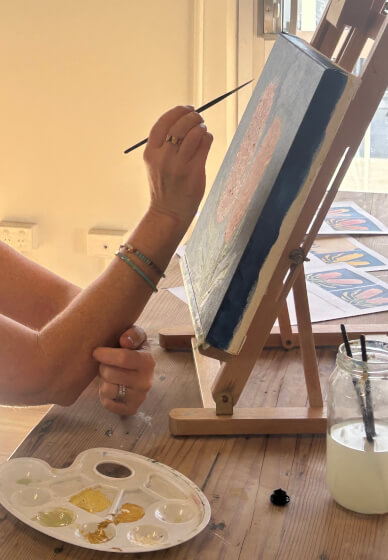 Botanical Art Acrylic Painting Workshop