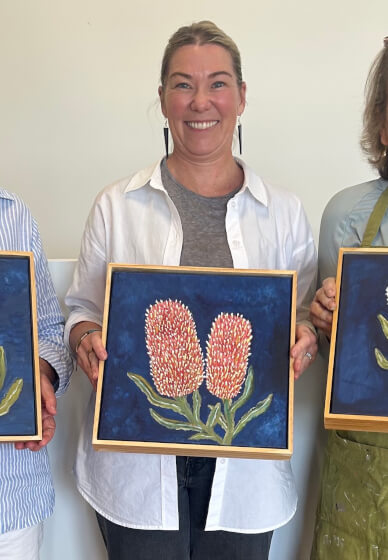 Botanical Art Acrylic Painting Workshop