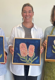 Botanical Art Acrylic Painting Workshop