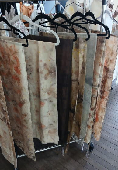 Botanical Print on Silk and Cotton Workshop