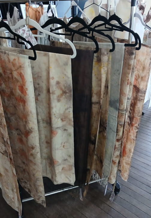 Botanical Print on Silk and Cotton Workshop