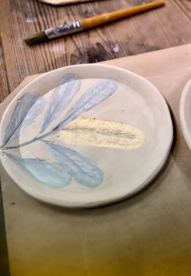 Botanical Serving-Ware Pottery Class